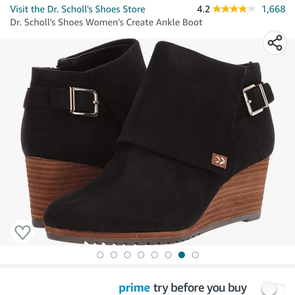 Dr Scholl's Create Ankle Boot | Size 8